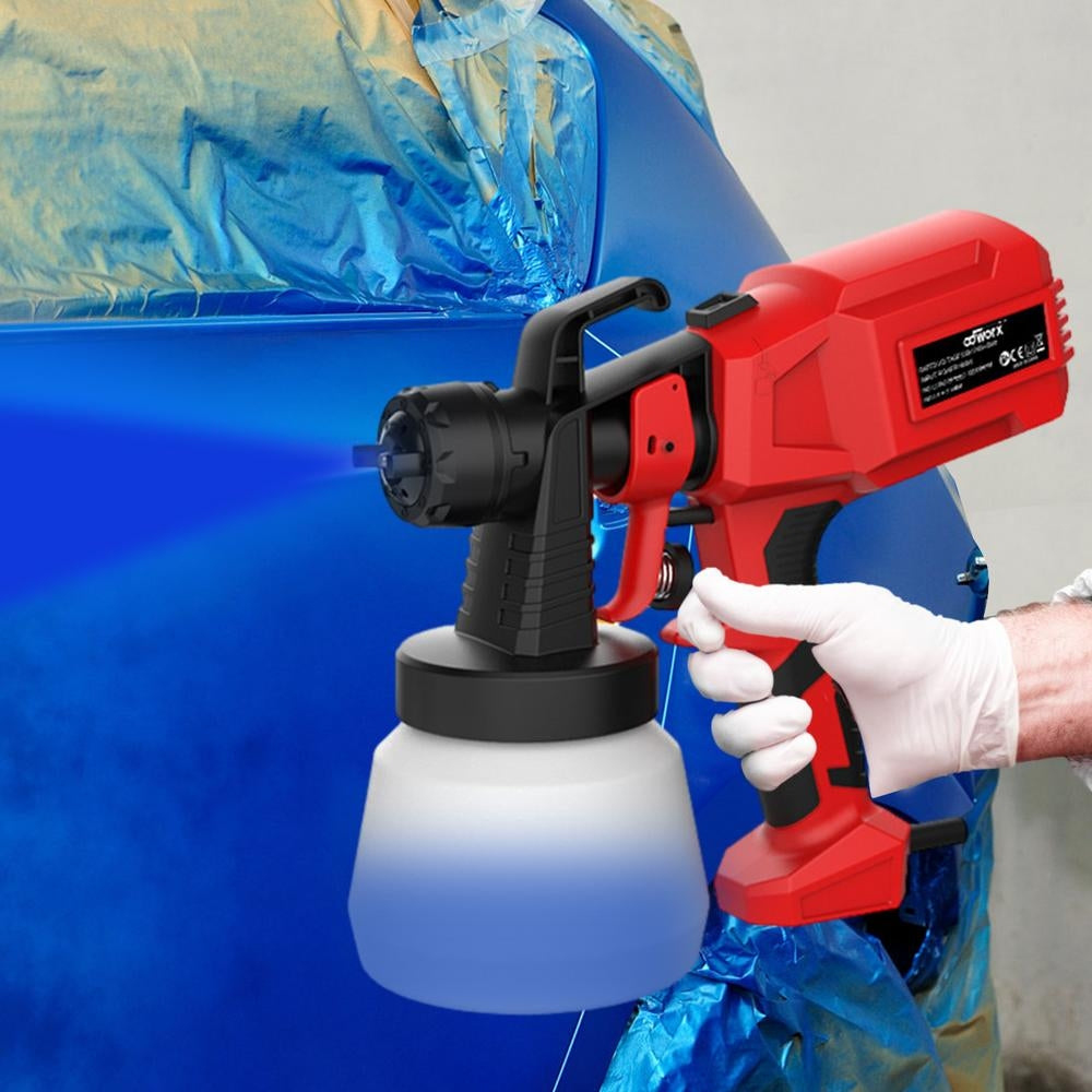 Pistol de vopsit cu acumulator, 21V, Li-Ion,rezervor 800ml, 650ml/min