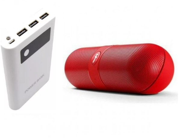 Pachet promotional Boxa Portabila Pill + Baterie externa 15000 MAH