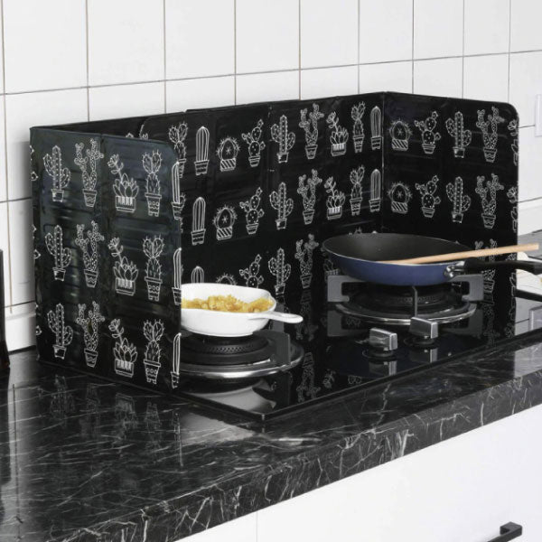 Set Protectie Aragaz !!!!Protecție din aluminiu pentru gătit + Set 4 folii detasabile de protectie pentru aragaz, usor de spalat