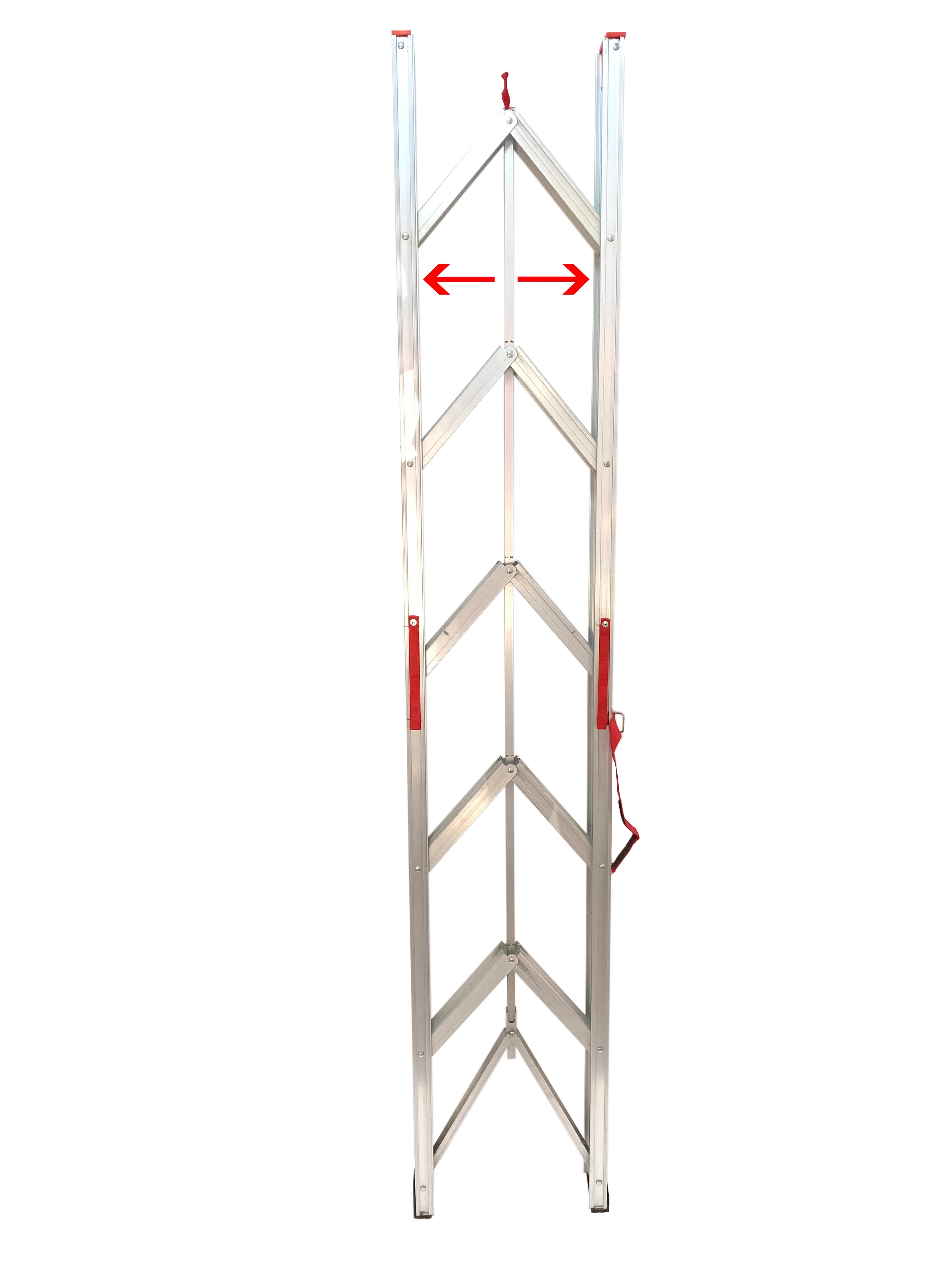 Scara simpla pliabila/foldabila cu 7 trepte 2.4m