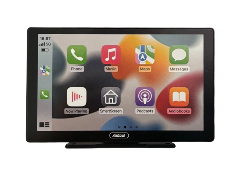 Navigatie Auto, CAMERA DVR FULL HD INCLUSA si Camera marsarier, GPS Portabil, Universal, CarPlay si Android Auto WI-FI, ecran tactil 4K 9.8 inch