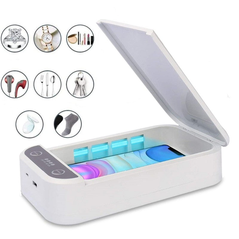 Sterilizator UVC 2 in 1, pentru telefon si obiecte mici , functie de aromaterapie