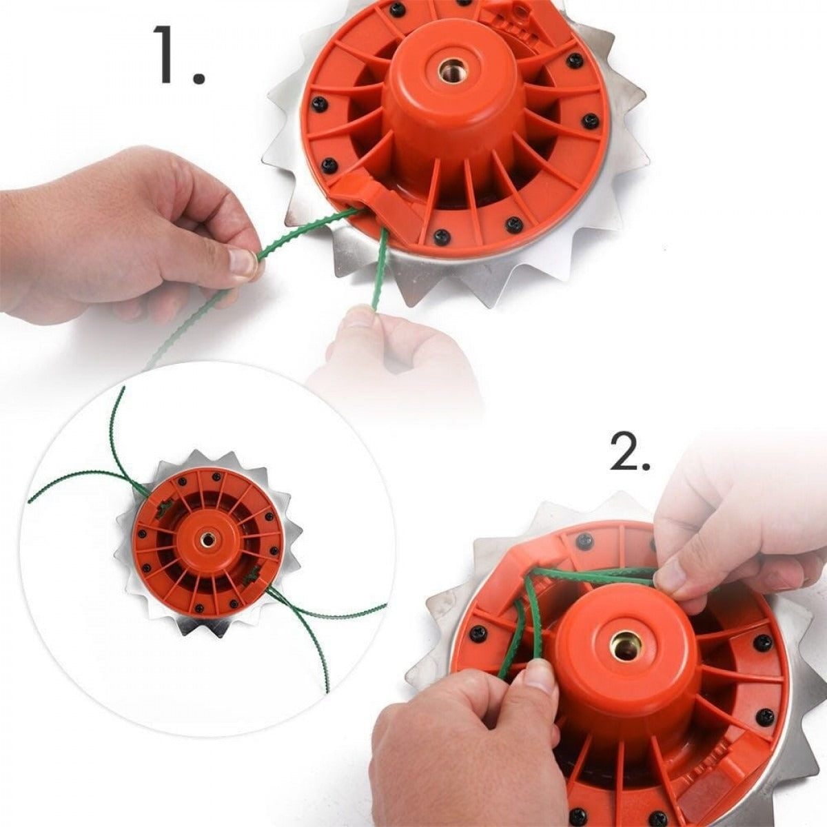 Disc Motocoasa 2 In 1, 16 Dinti + Fir