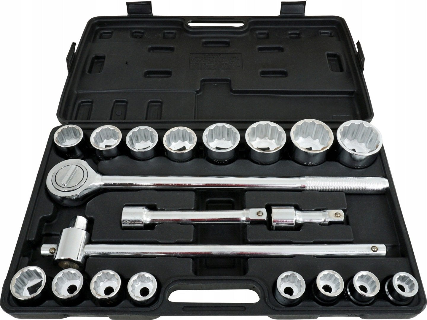 Trusa set chei tubulare 21 piese 3-4 19-50mm marimi mari 12 colturi bihexagonale
