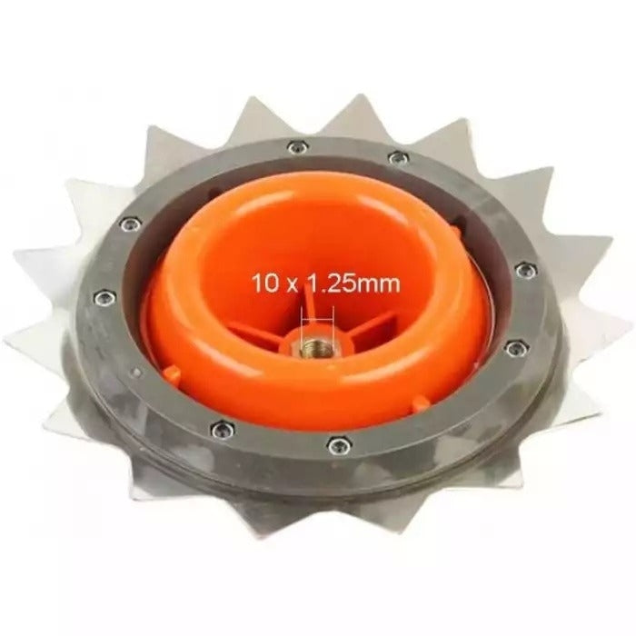 Disc Motocoasa 2 In 1, 16 Dinti + Fir