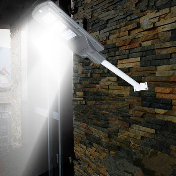 Proiector Stradal LED 40 W, Panou Solar, Senzor Miscare, Senzor Luminozitate