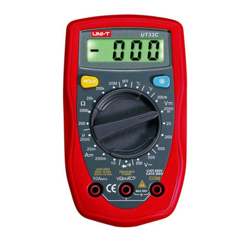 Multimetru digital pentru testare diode, UT33C