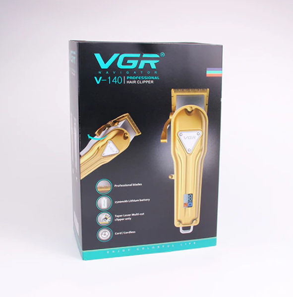 Aparat de tuns profesional V140, carcasa metal , afisaj LED