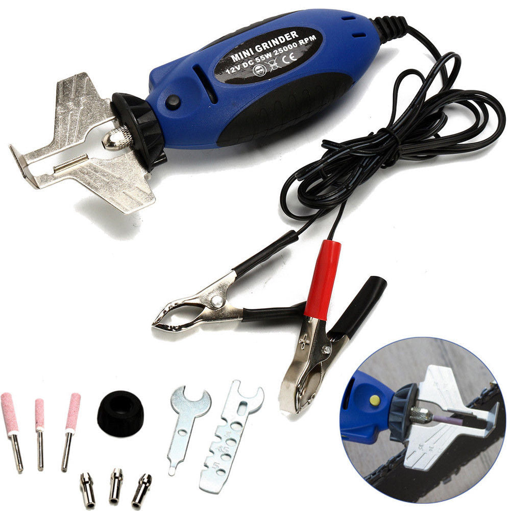 Aparat portabil ascutitor pentru lant drujba electric 12V Profesional