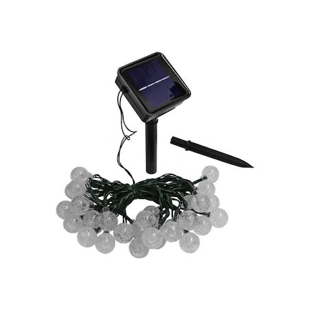 Instalatie 30 de beculete pentru exterior alimentare solara
