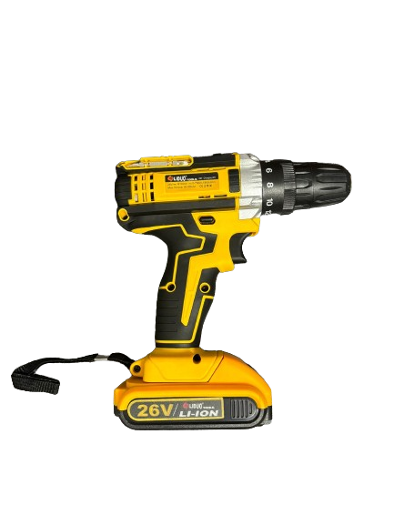 Bormasina Autofiletanta cu Trusa 26V 5Ah 2 X Acumulatori, 30 DE ACCESORII