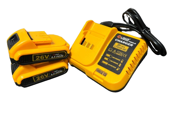 Bormasina Autofiletanta cu Trusa 26V 5Ah 2 X Acumulatori, 30 DE ACCESORII