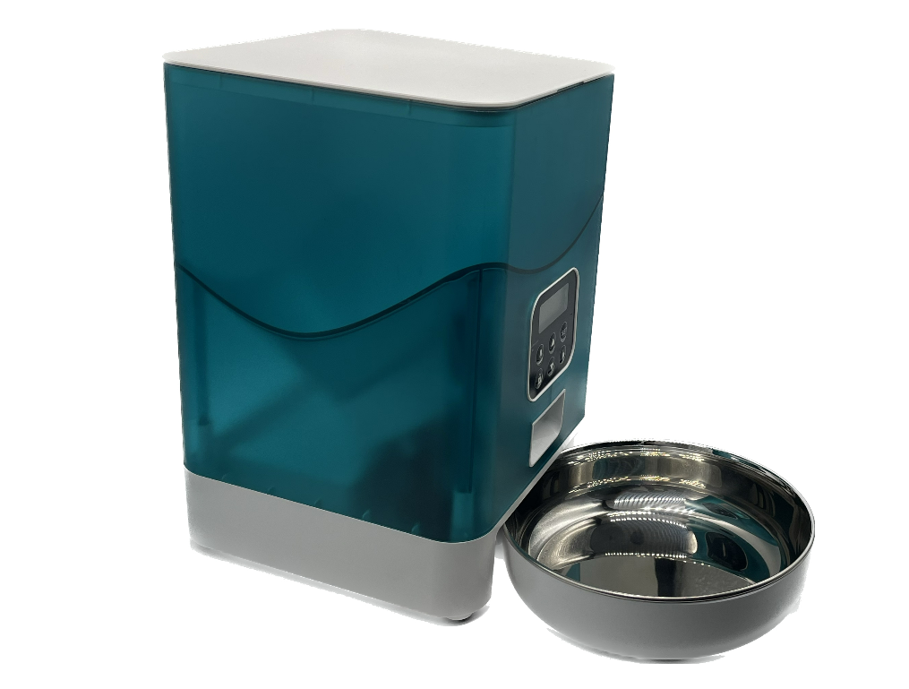 Dispenser automat hrana animalute, Inregistrare vocala, 3 L