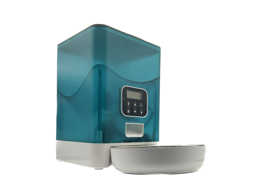 Dispenser automat hrana animalute, Inregistrare vocala, 3 L