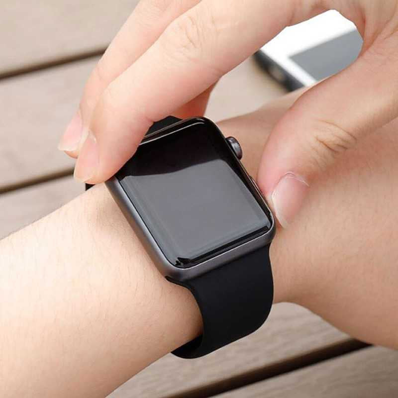 Ceas Smartwatch  Bluetooth, Pedometru, Monitorizare Somn Ritm CardiacActivitati, Notificari, Negru, rezistenta apa