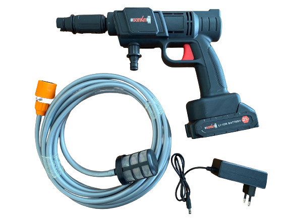 APARAT DE SPALAT CU PRESIUNE MOBIL CU ACUMULATOR