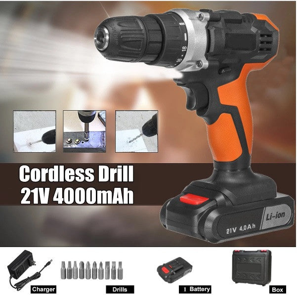 Autofiletanta cu 2 acumulatori  21V, 1150RPM, mandrina 10mm