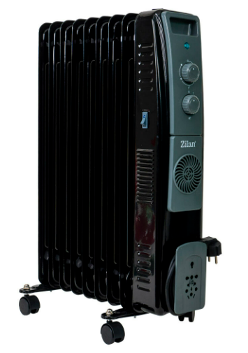 Calorifer electric cu ulei, termostat reglabil, putere 2400W, 9 elementi / ZLN 1956