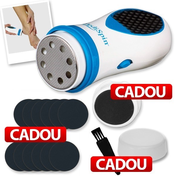 Pedi Spin 1+1 GRATUIT - Redă frumuseţea călcăielor, tălpilor şi degetelor