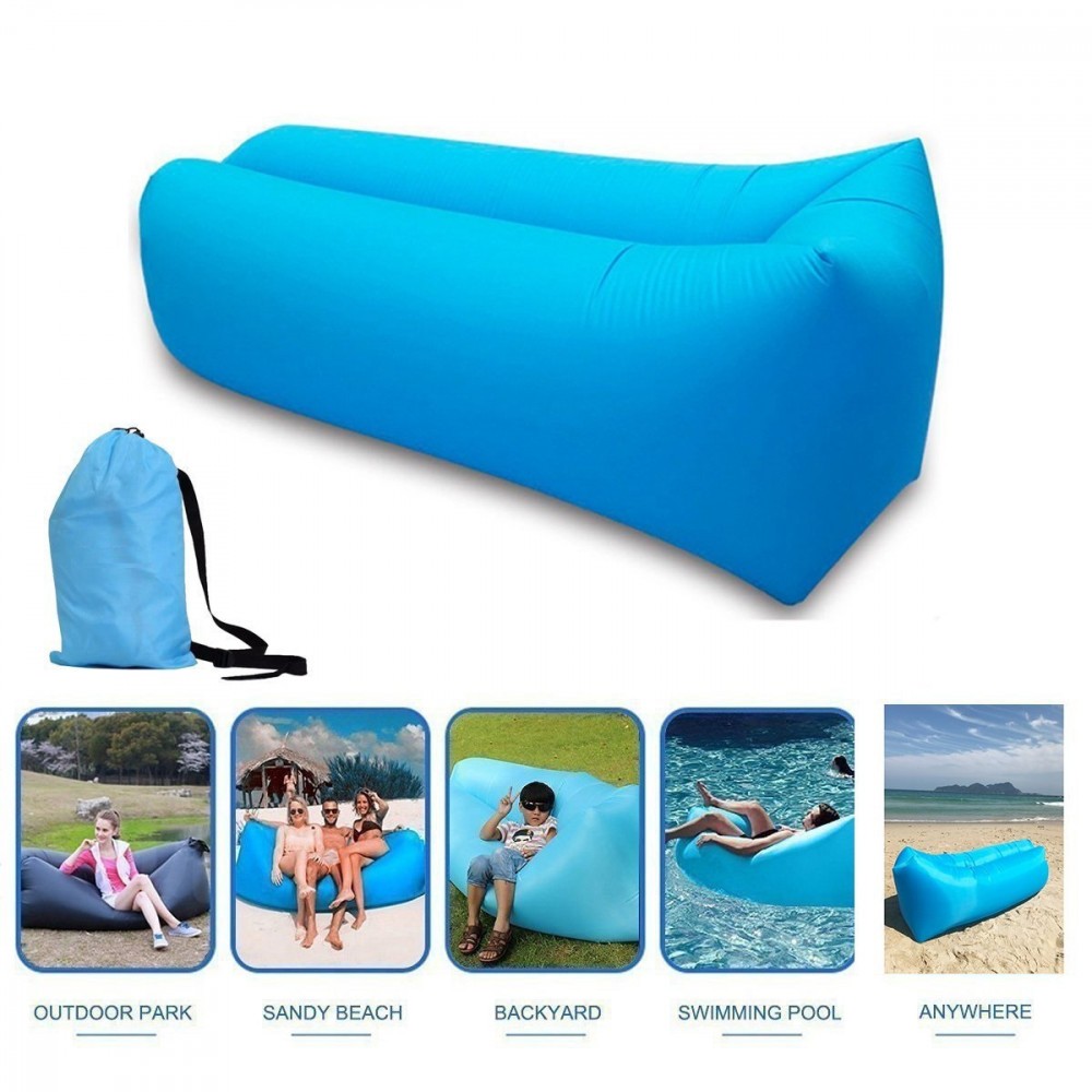 Sezlong Air Sofa Lazy Bed Portabil Original TeleshopTV