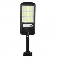 Lampa solara cu 120 de LED-uri, panou solar, senzor de miscare si lumina, LED-120