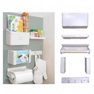 Set 5 organizatoare magnetice pentru frigider