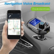 Modulator FM cu Bluetooth MP3 X8 cu afisaj Original