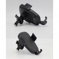 Suport prindere ventilatie auto pentru telefon cu incarcare fara fir