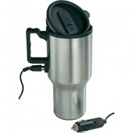 Cana termos pentru masina 400 ml. adaptor 12 V