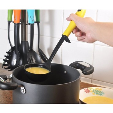 Set ustensile colorate bucatarie 7 piese